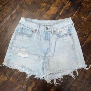 American Eagle highest rise 90’s boyfriend denim relaxed shorts